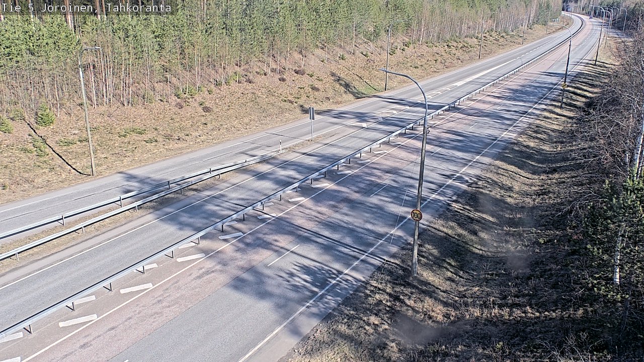 Kelikamerat Kuva Tie 5 Joroinen, Tahkoranta, Joroinen, Pohjois-Savo
