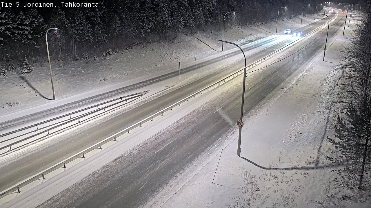 Kelikamerat Kuva Tie 5 Joroinen, Tahkoranta, Joroinen, Pohjois-Savo