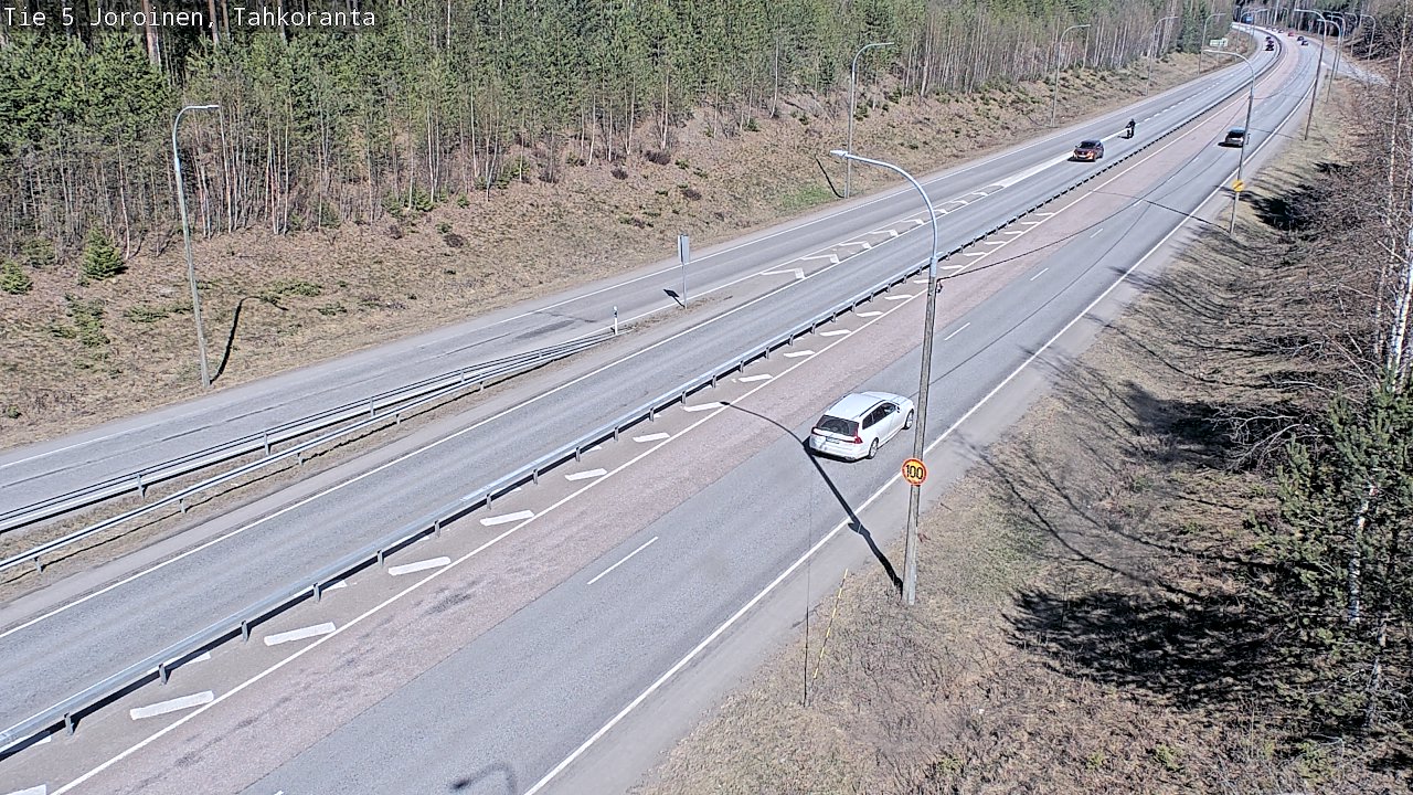 Kelikamerat Kuva Tie 5 Joroinen, Tahkoranta, Joroinen, Pohjois-Savo