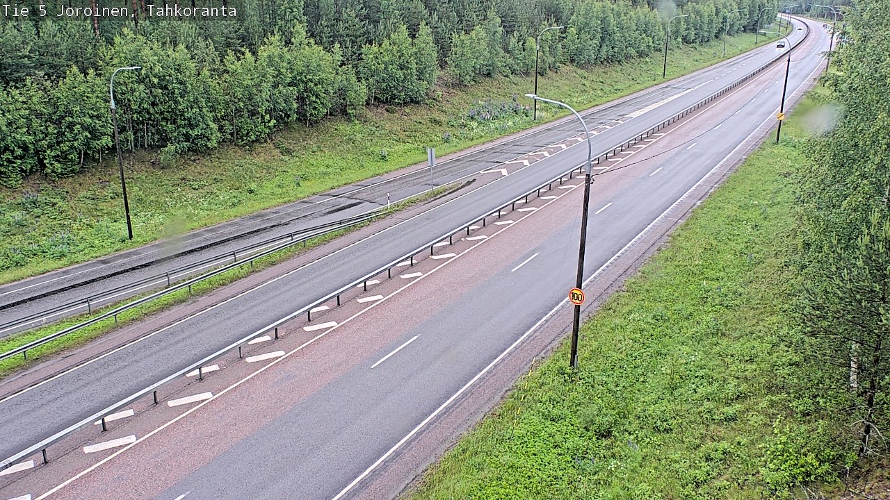 Weather Camera Image Väg 5 Jorois, Tahkoranta, Joroinen, Pohjois-Savo