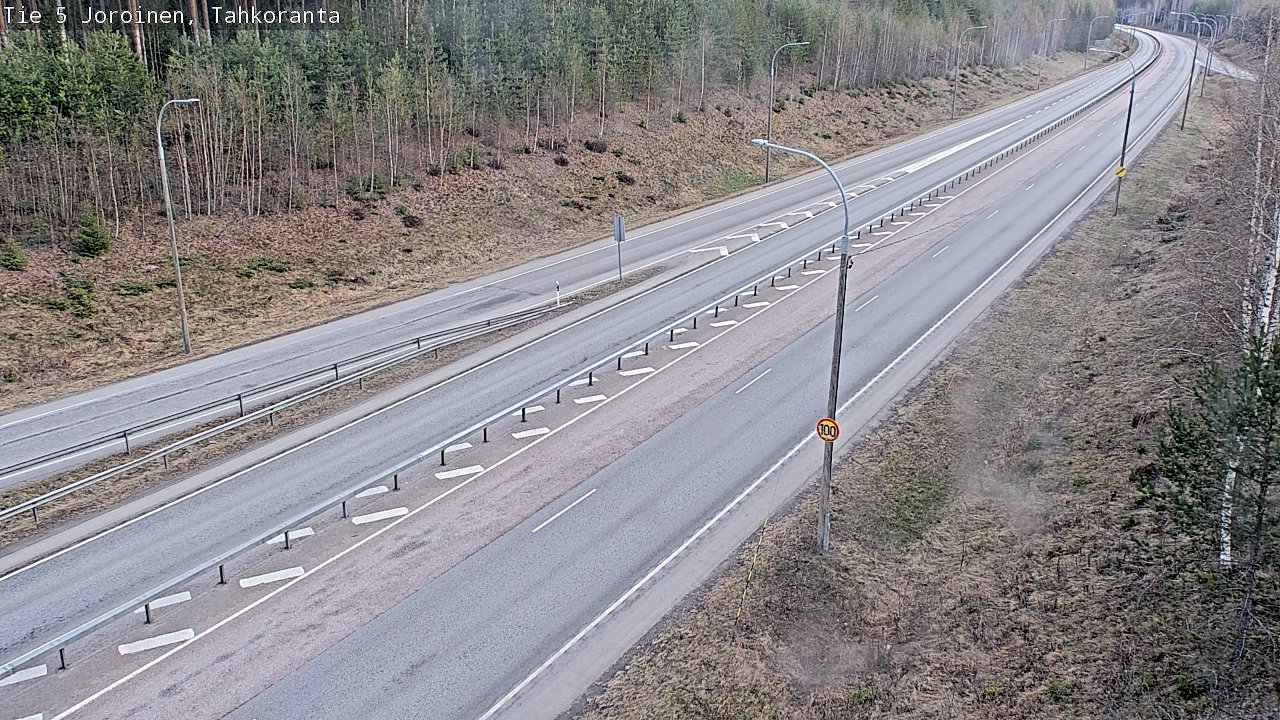 Kelikamerat Kuva Tie 5 Joroinen, Tahkoranta, Joroinen, Pohjois-Savo
