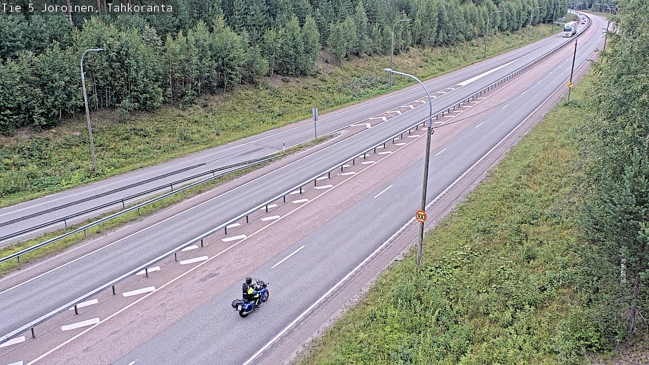 Weather Camera Image Road 5 Joroinen, Tahkoranta, Joroinen, Pohjois-Savo