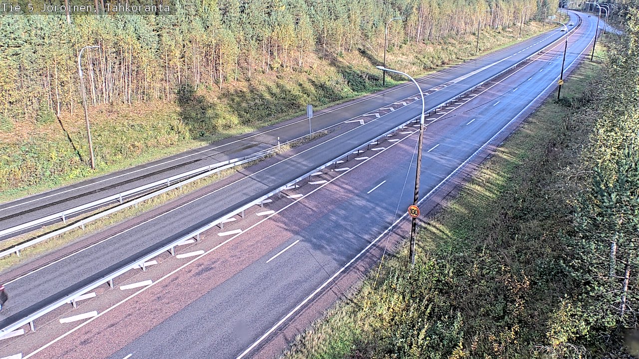 Kelikamerat Kuva Tie 5 Joroinen, Tahkoranta, Joroinen, Pohjois-Savo