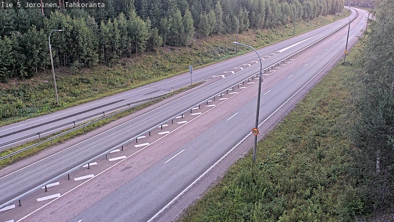 Kelikamerat Kuva Tie 5 Joroinen, Tahkoranta, Joroinen, Pohjois-Savo