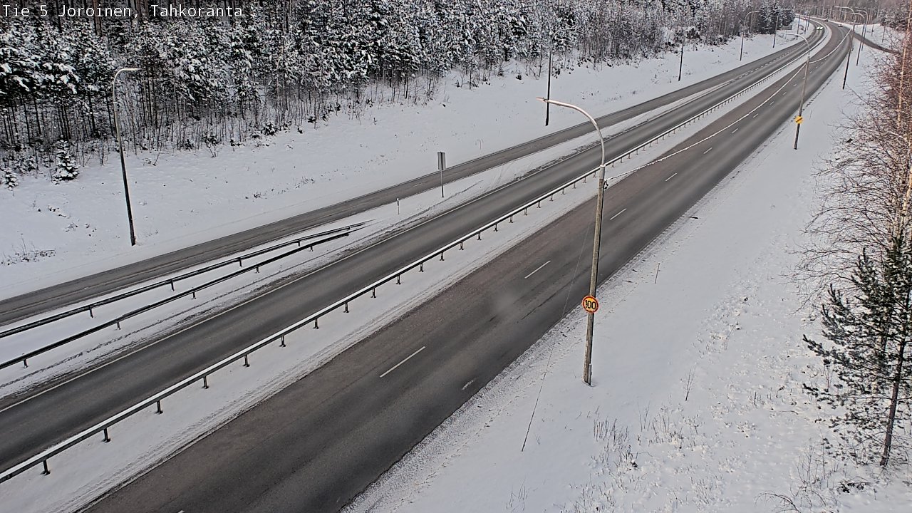 Weather Camera Image Road 5 Joroinen, Tahkoranta, Joroinen, Pohjois-Savo