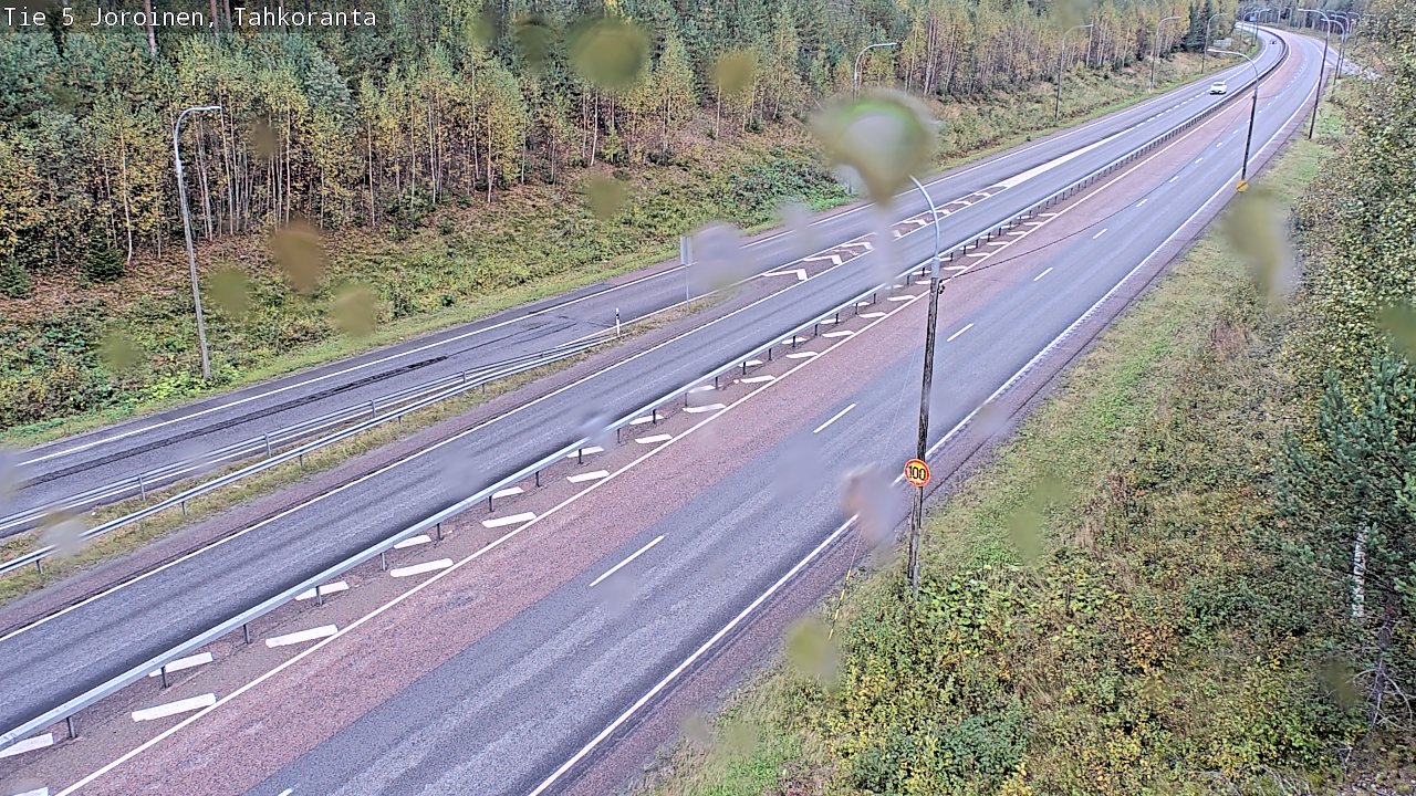 Weather Camera Image Väg 5 Jorois, Tahkoranta, Joroinen, Pohjois-Savo