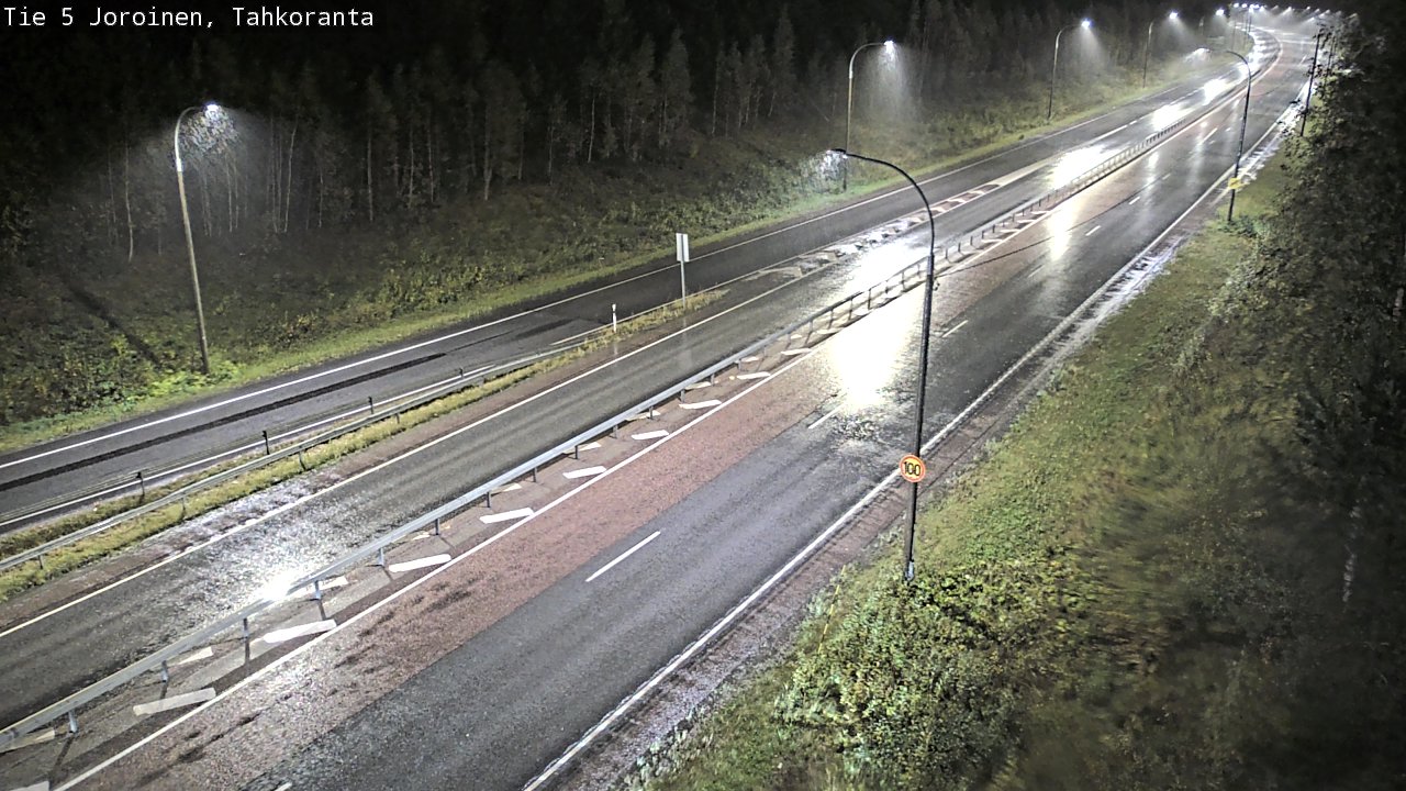 Weather Camera Image Väg 5 Jorois, Tahkoranta, Joroinen, Pohjois-Savo