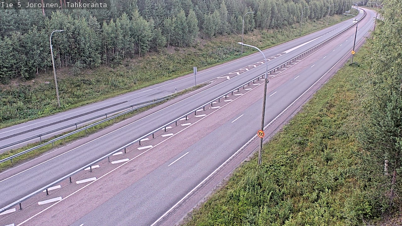 Kelikamerat Kuva Tie 5 Joroinen, Tahkoranta, Joroinen, Pohjois-Savo