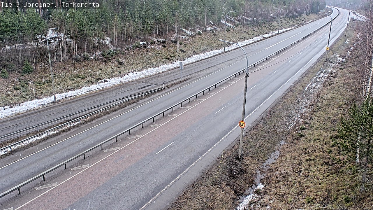 Kelikamerat Kuva Tie 5 Joroinen, Tahkoranta, Joroinen, Pohjois-Savo