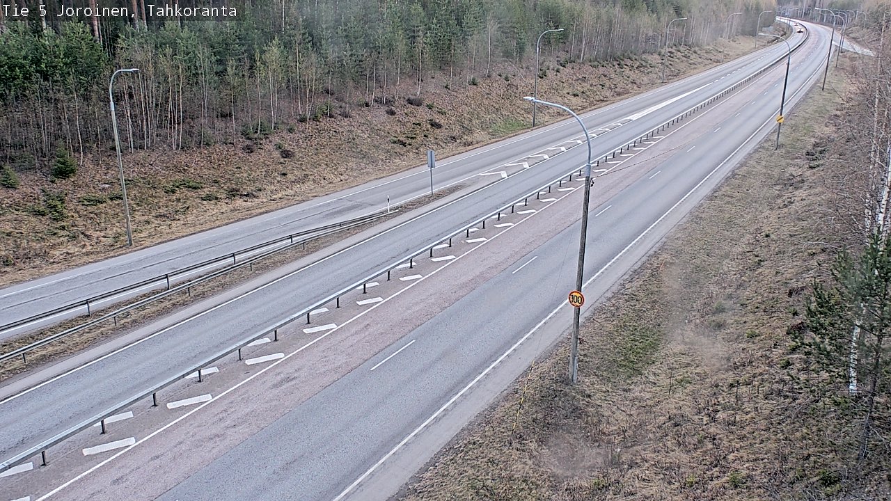 Kelikamerat Kuva Tie 5 Joroinen, Tahkoranta, Joroinen, Pohjois-Savo
