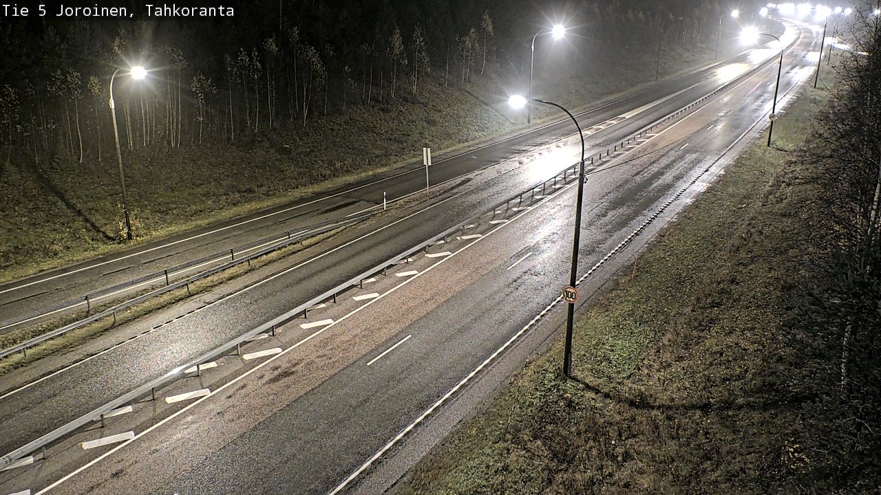 Weather Camera Image Road 5 Joroinen, Tahkoranta, Joroinen, Pohjois-Savo