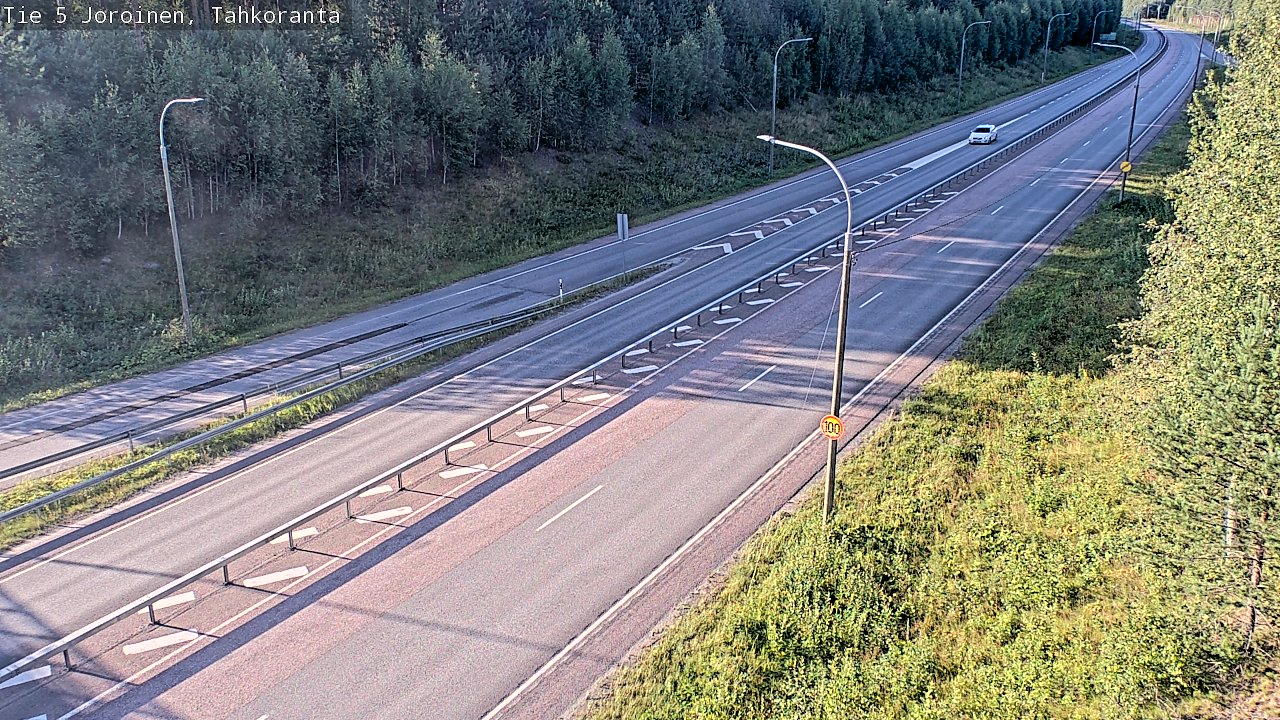 Kelikamerat Kuva Tie 5 Joroinen, Tahkoranta, Joroinen, Pohjois-Savo