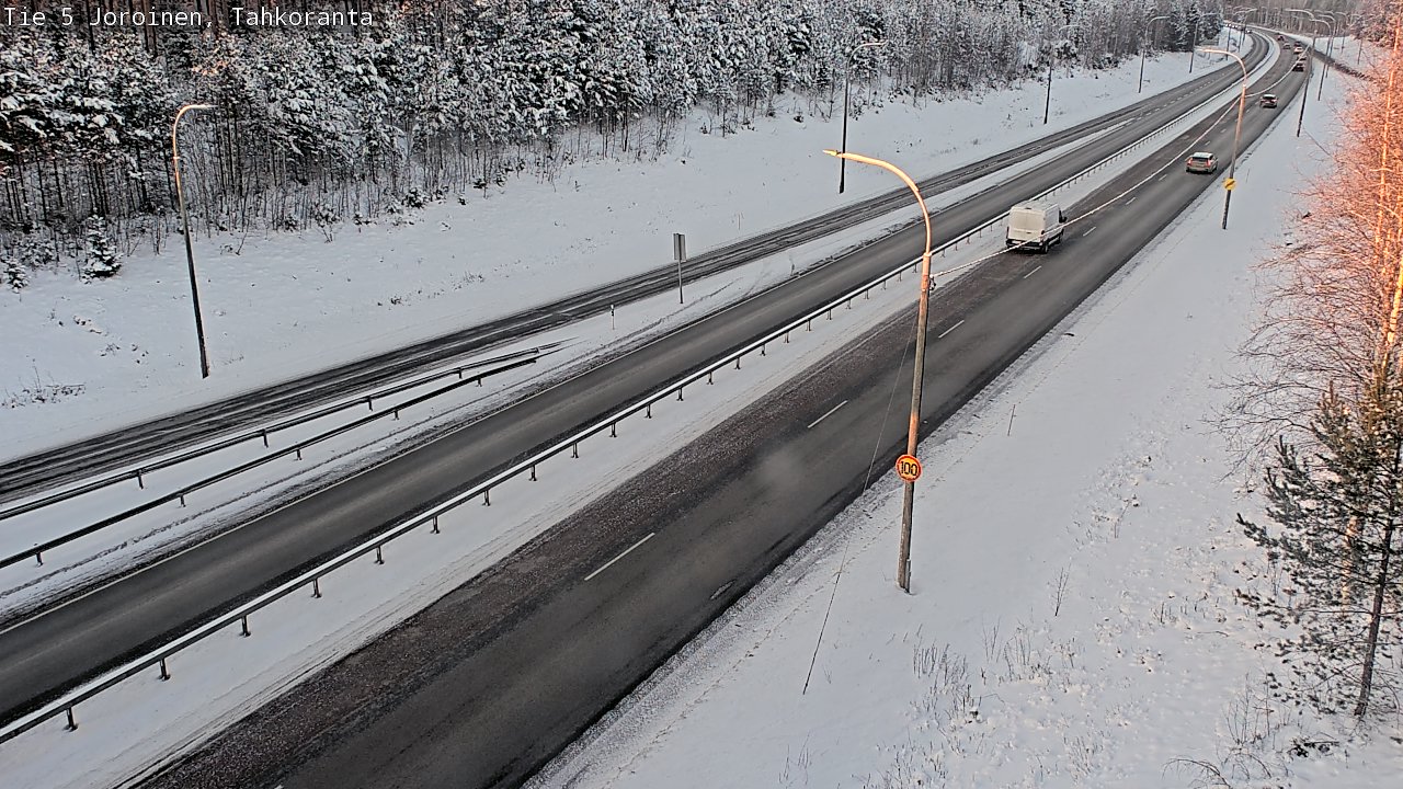 Kelikamerat Kuva Tie 5 Joroinen, Tahkoranta, Joroinen, Pohjois-Savo