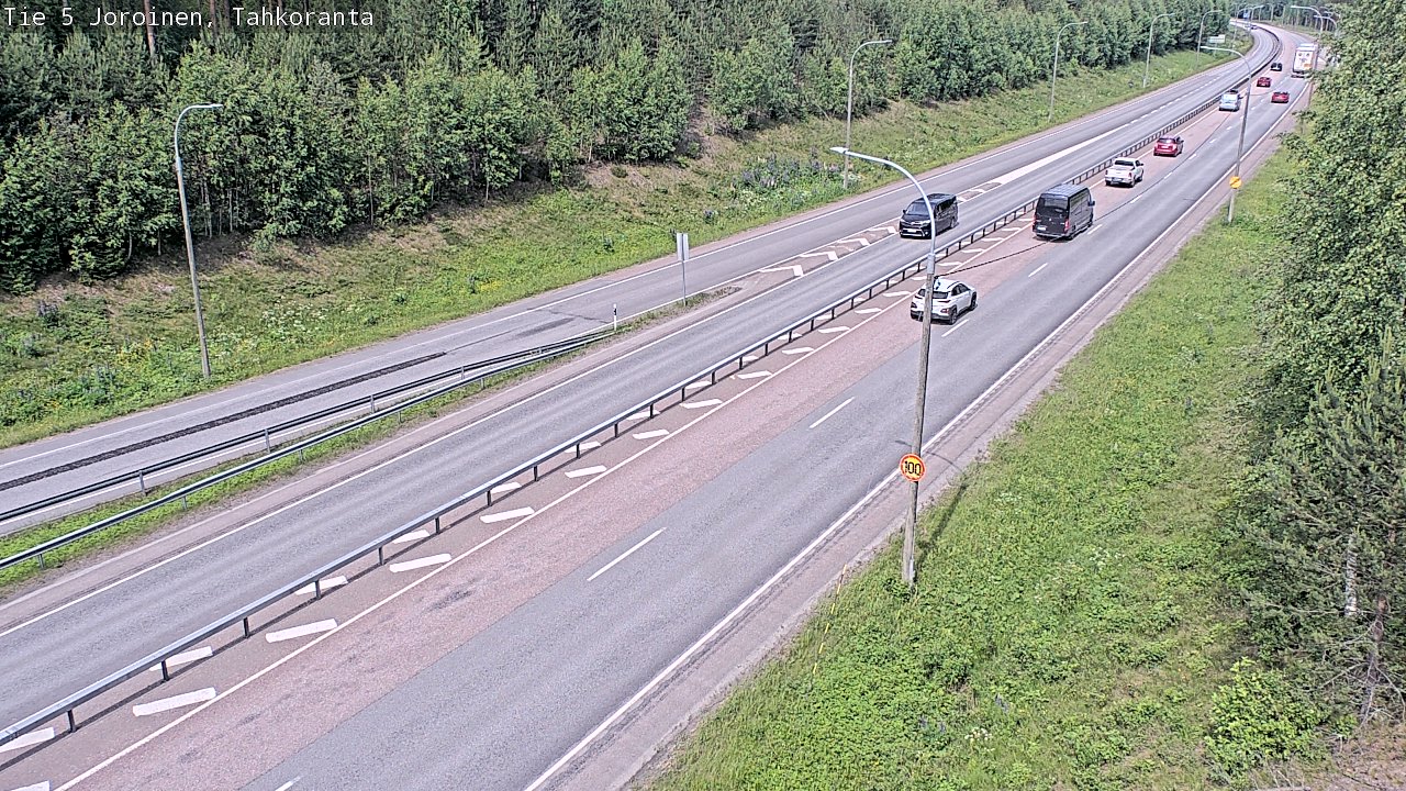 Kelikamerat Kuva Tie 5 Joroinen, Tahkoranta, Joroinen, Pohjois-Savo