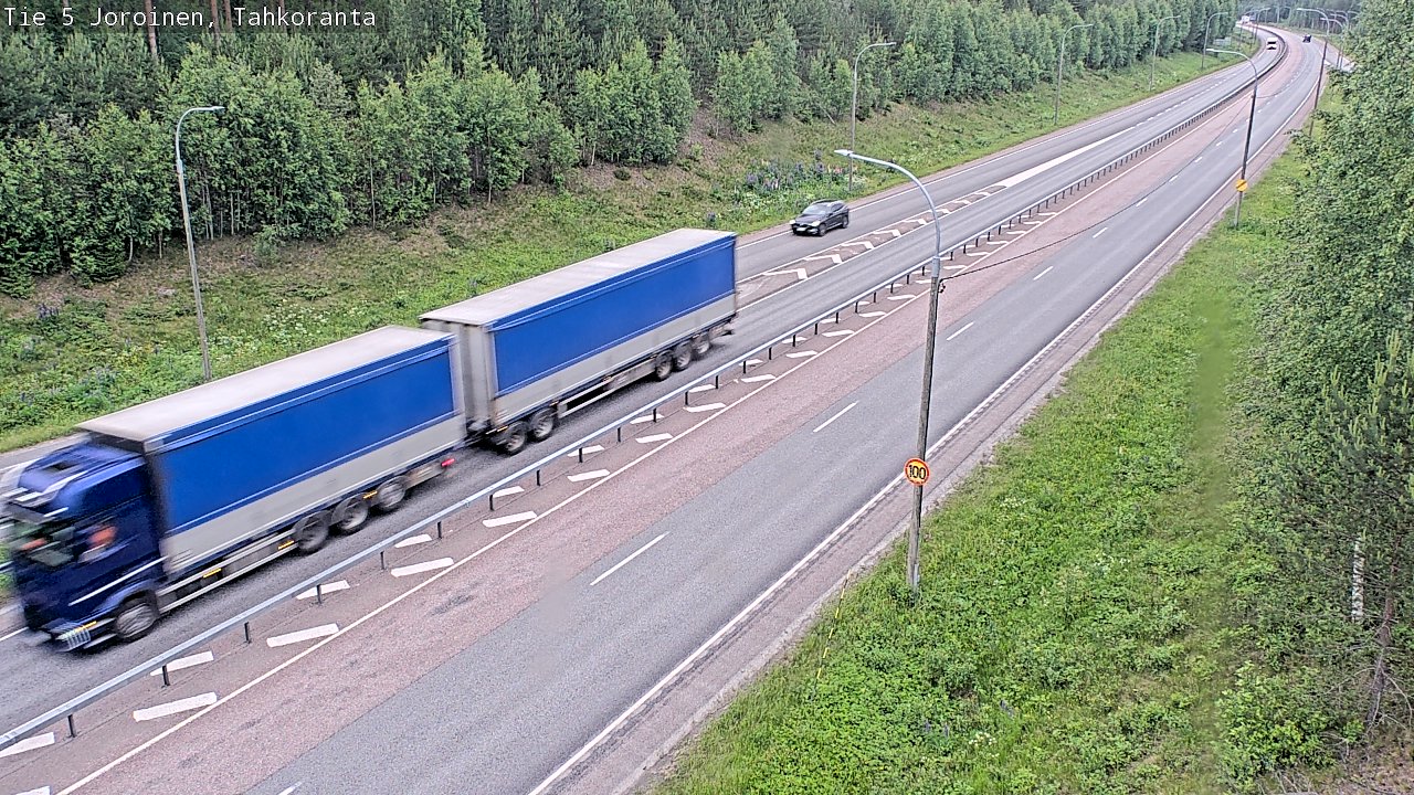 Kelikamerat Kuva Tie 5 Joroinen, Tahkoranta, Joroinen, Pohjois-Savo