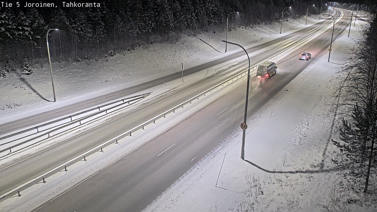 Weather Camera Image Road 5 Joroinen, Tahkoranta, Joroinen, Pohjois-Savo