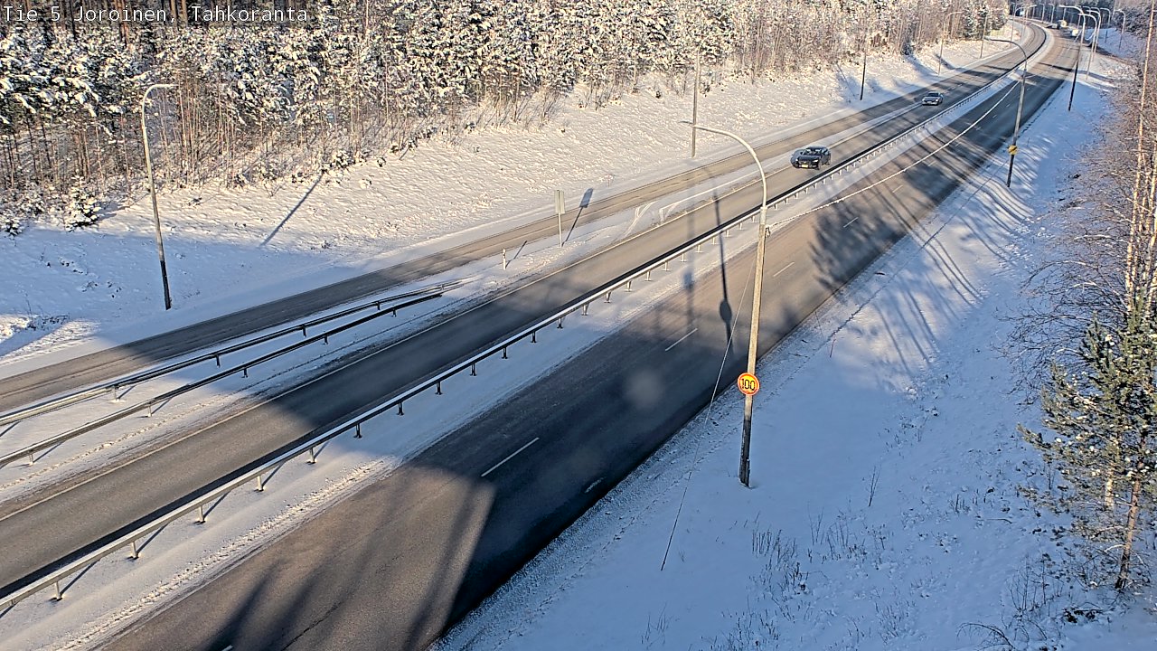 Weather Camera Image Road 5 Joroinen, Tahkoranta, Joroinen, Pohjois-Savo