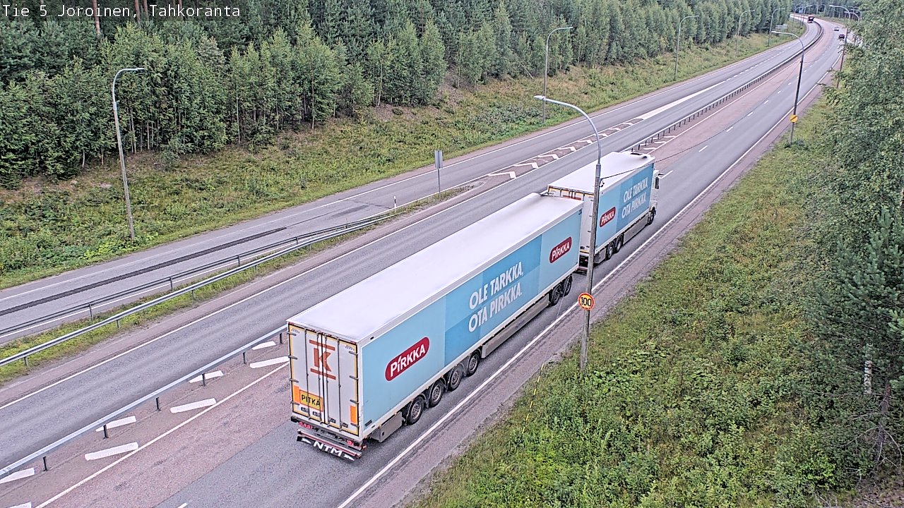 Weather Camera Image Road 5 Joroinen, Tahkoranta, Joroinen, Pohjois-Savo