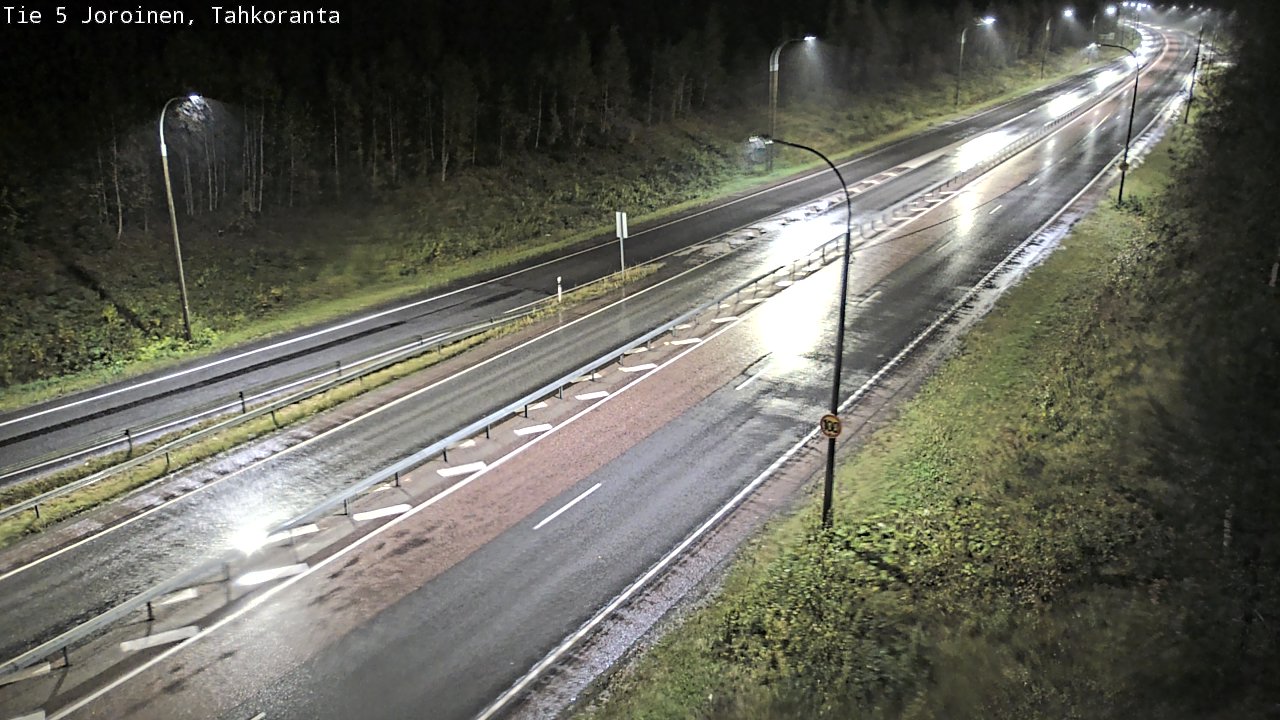 Weather Camera Image Väg 5 Jorois, Tahkoranta, Joroinen, Pohjois-Savo