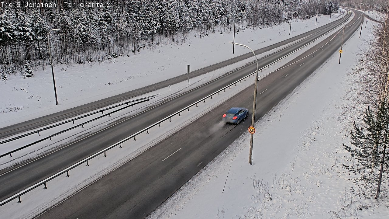 Weather Camera Image Road 5 Joroinen, Tahkoranta, Joroinen, Pohjois-Savo