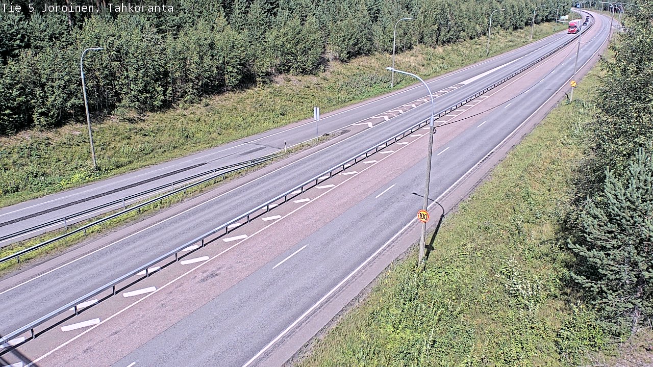 Kelikamerat Kuva Tie 5 Joroinen, Tahkoranta, Joroinen, Pohjois-Savo
