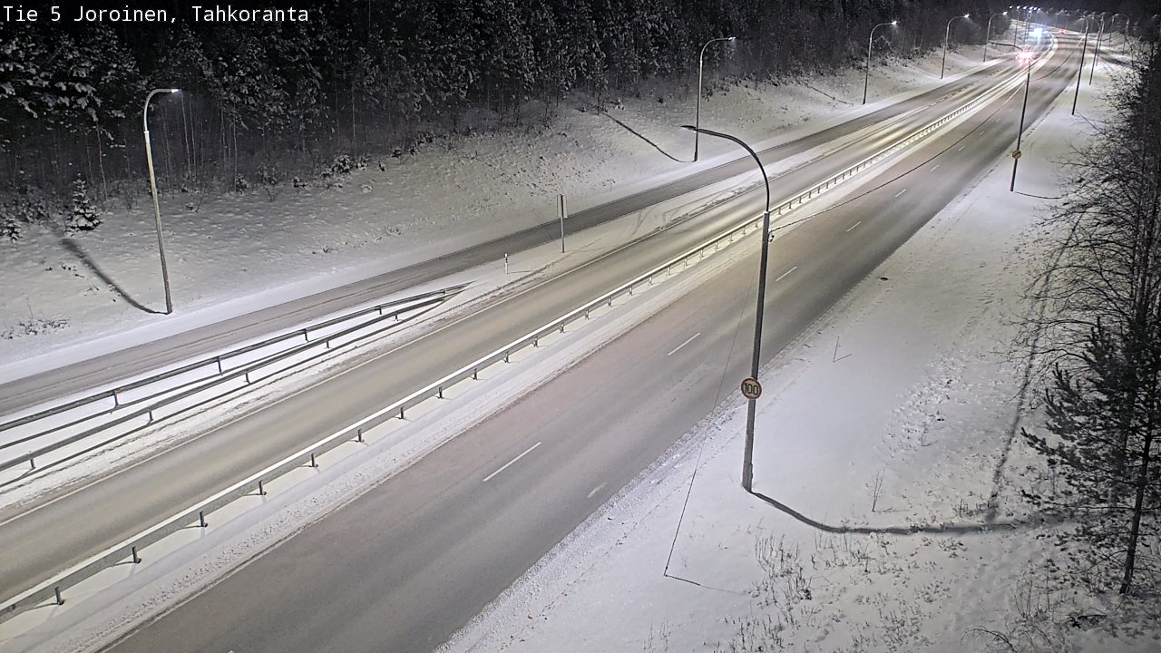 Weather Camera Image Road 5 Joroinen, Tahkoranta, Joroinen, Pohjois-Savo