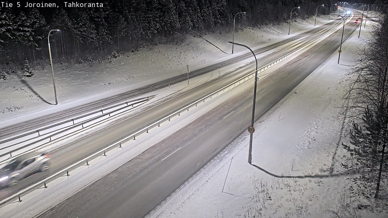 Kelikamerat Kuva Tie 5 Joroinen, Tahkoranta, Joroinen, Pohjois-Savo