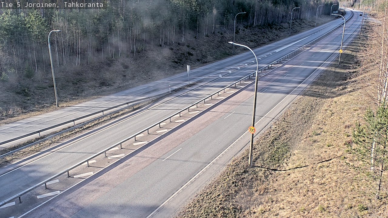 Weather Camera Image Road 5 Joroinen, Tahkoranta, Joroinen, Pohjois-Savo
