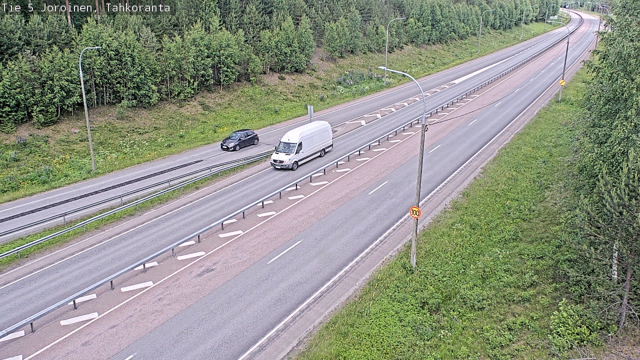 Kelikamerat Kuva Tie 5 Joroinen, Tahkoranta, Joroinen, Pohjois-Savo