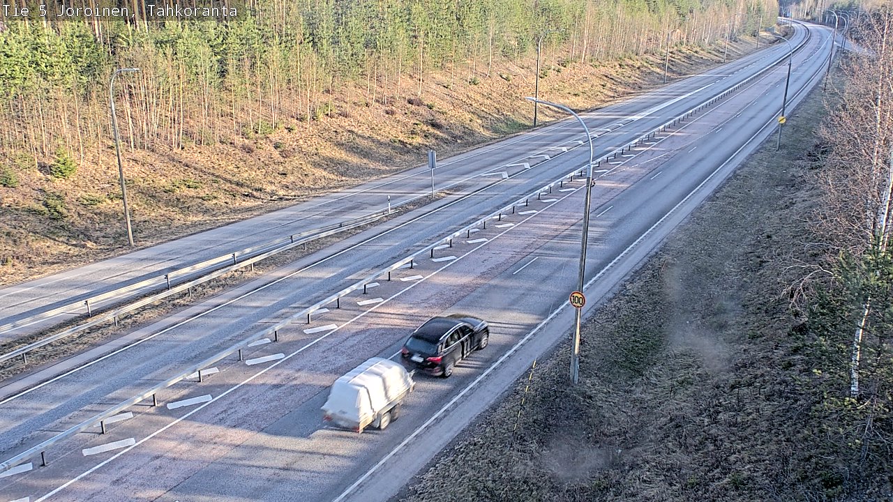 Kelikamerat Kuva Tie 5 Joroinen, Tahkoranta, Joroinen, Pohjois-Savo