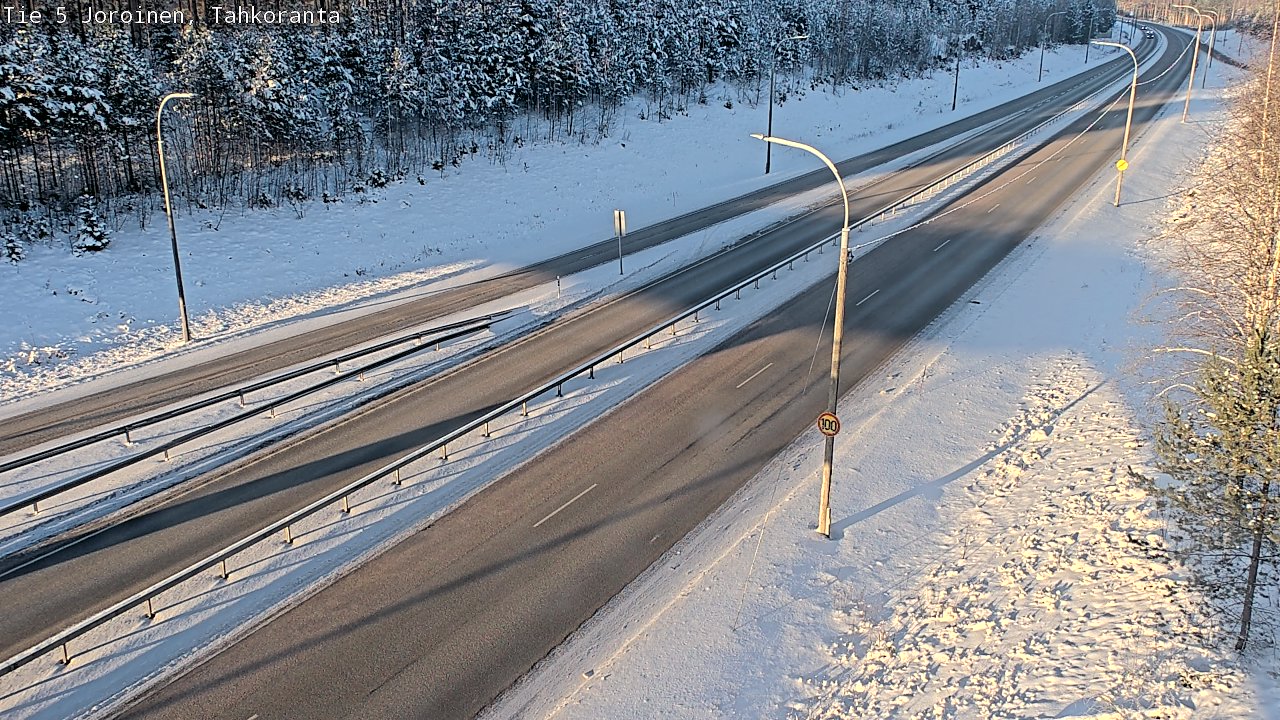 Weather Camera Image Road 5 Joroinen, Tahkoranta, Joroinen, Pohjois-Savo