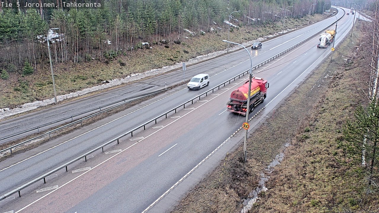Kelikamerat Kuva Tie 5 Joroinen, Tahkoranta, Joroinen, Pohjois-Savo