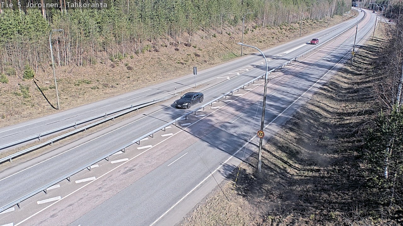 Kelikamerat Kuva Tie 5 Joroinen, Tahkoranta, Joroinen, Pohjois-Savo