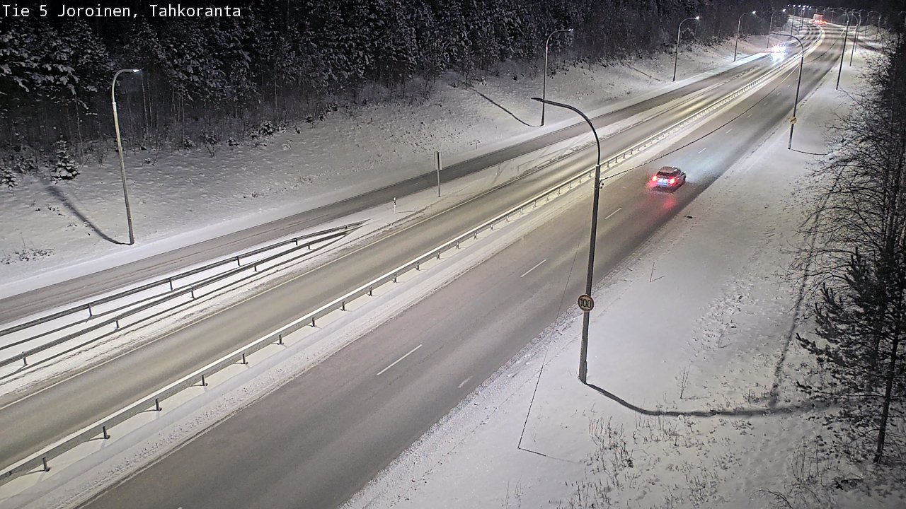 Weather Camera Image Road 5 Joroinen, Tahkoranta, Joroinen, Pohjois-Savo