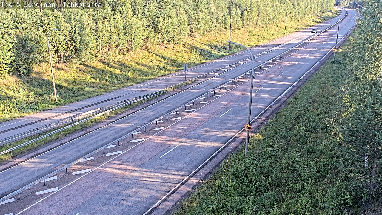 Kelikamerat Kuva Tie 5 Joroinen, Tahkoranta, Joroinen, Pohjois-Savo