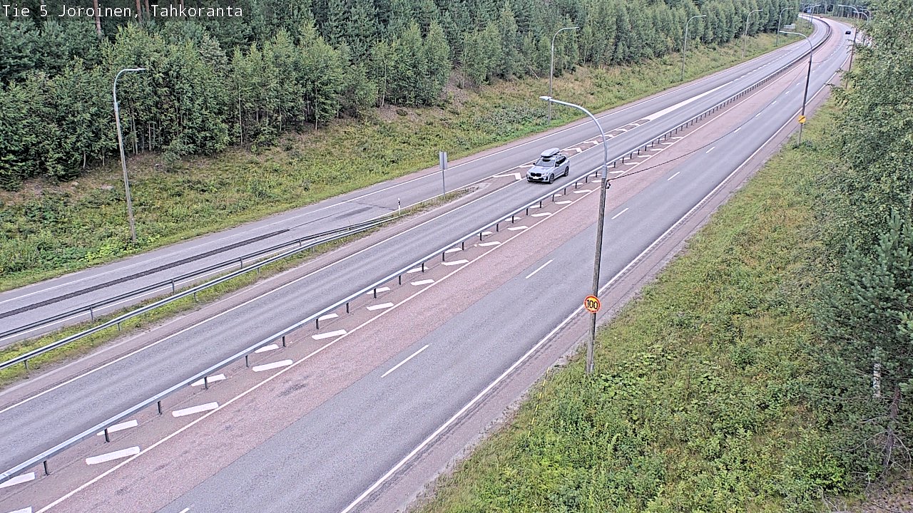Weather Camera Image Road 5 Joroinen, Tahkoranta, Joroinen, Pohjois-Savo
