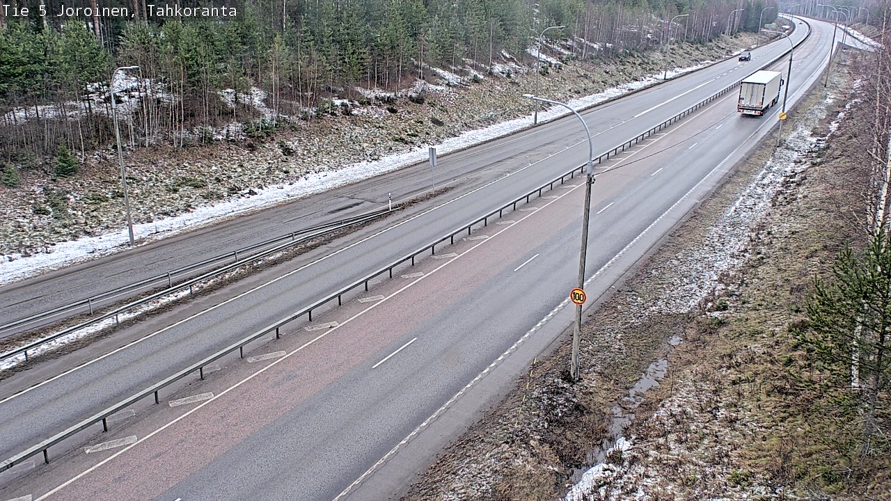 Kelikamerat Kuva Tie 5 Joroinen, Tahkoranta, Joroinen, Pohjois-Savo