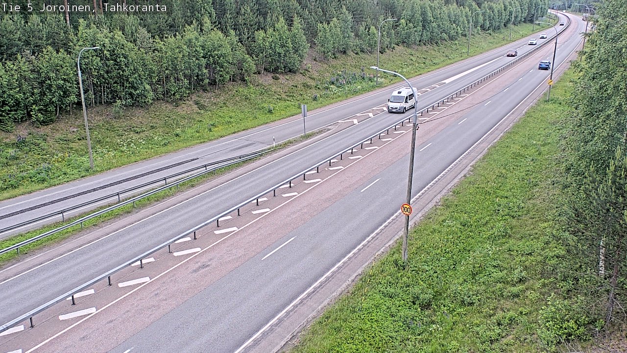 Kelikamerat Kuva Tie 5 Joroinen, Tahkoranta, Joroinen, Pohjois-Savo