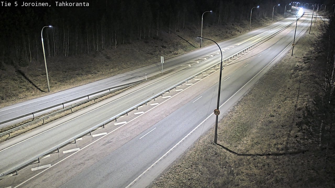 Weather Camera Image Road 5 Joroinen, Tahkoranta, Joroinen, Pohjois-Savo