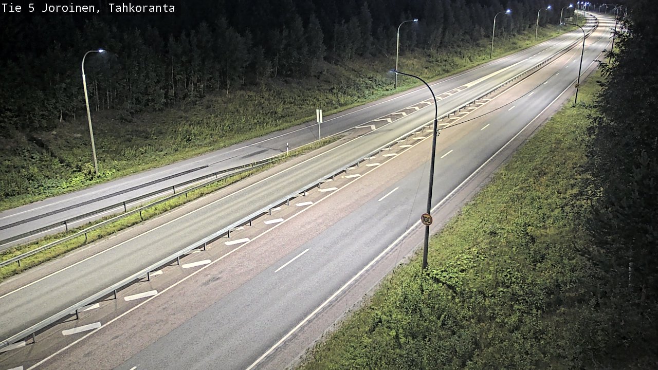 Kelikamerat Kuva Tie 5 Joroinen, Tahkoranta, Joroinen, Pohjois-Savo