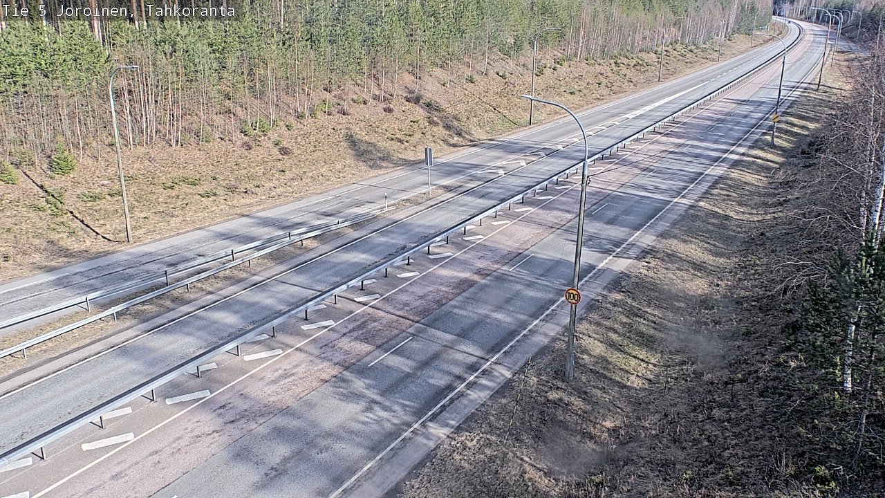 Weather Camera Image Road 5 Joroinen, Tahkoranta, Joroinen, Pohjois-Savo