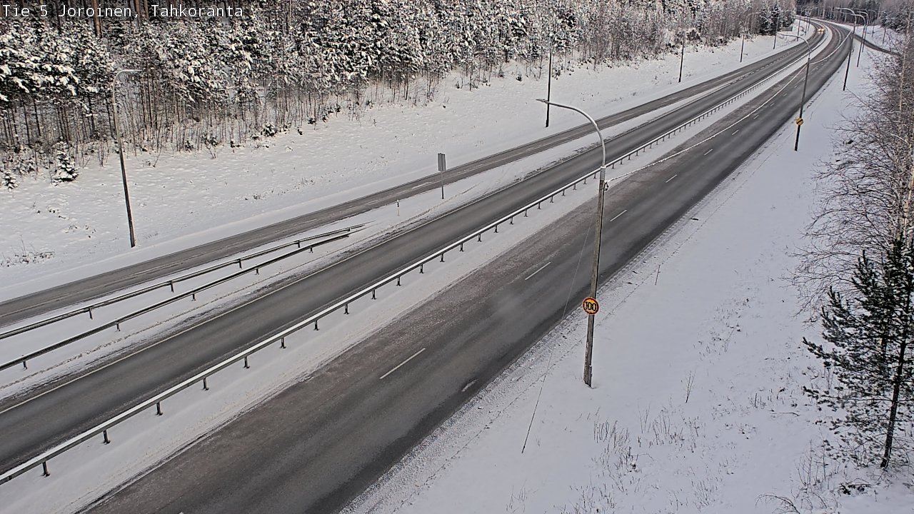 Weather Camera Image Road 5 Joroinen, Tahkoranta, Joroinen, Pohjois-Savo