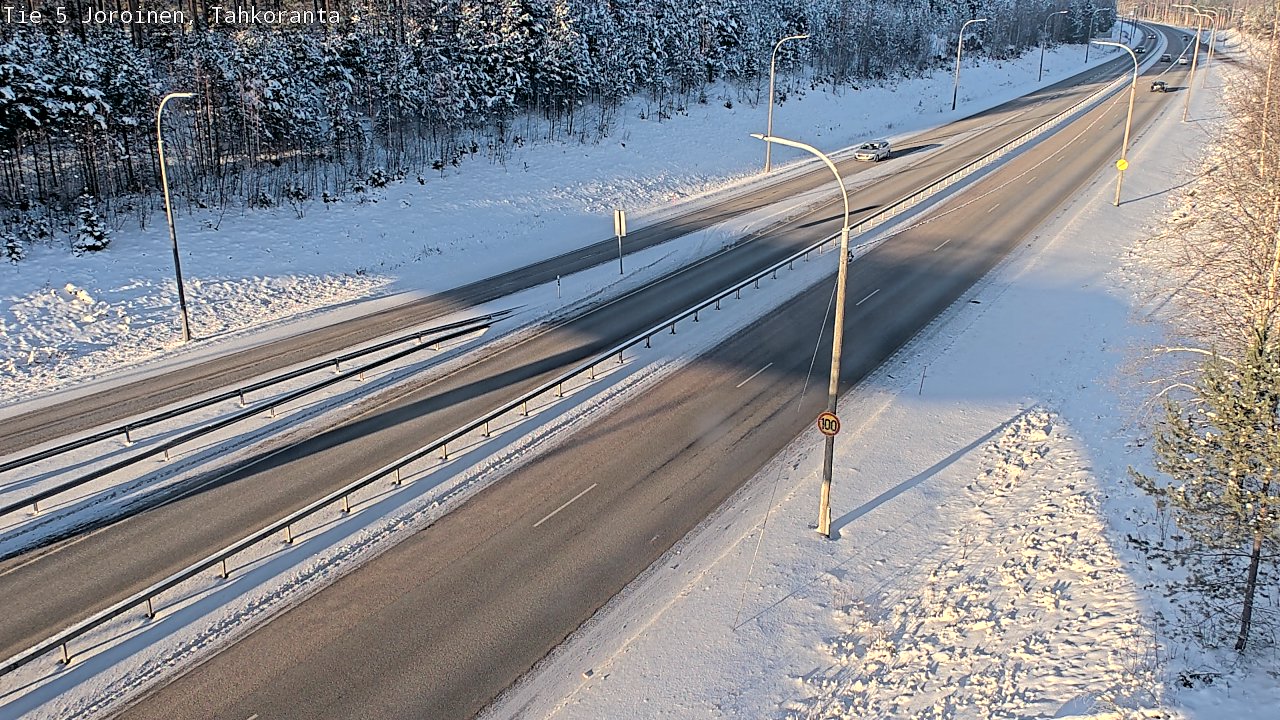 Weather Camera Image Road 5 Joroinen, Tahkoranta, Joroinen, Pohjois-Savo