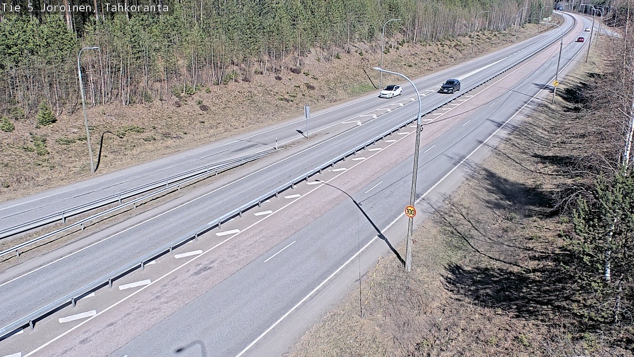 Kelikamerat Kuva Tie 5 Joroinen, Tahkoranta, Joroinen, Pohjois-Savo