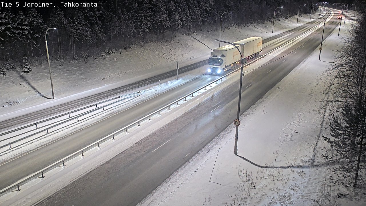 Kelikamerat Kuva Tie 5 Joroinen, Tahkoranta, Joroinen, Pohjois-Savo