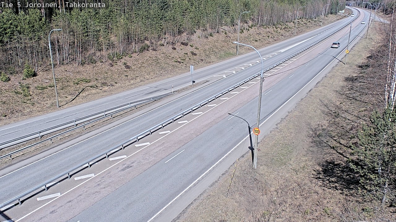 Weather Camera Image Road 5 Joroinen, Tahkoranta, Joroinen, Pohjois-Savo