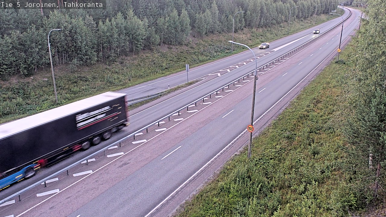 Kelikamerat Kuva Tie 5 Joroinen, Tahkoranta, Joroinen, Pohjois-Savo
