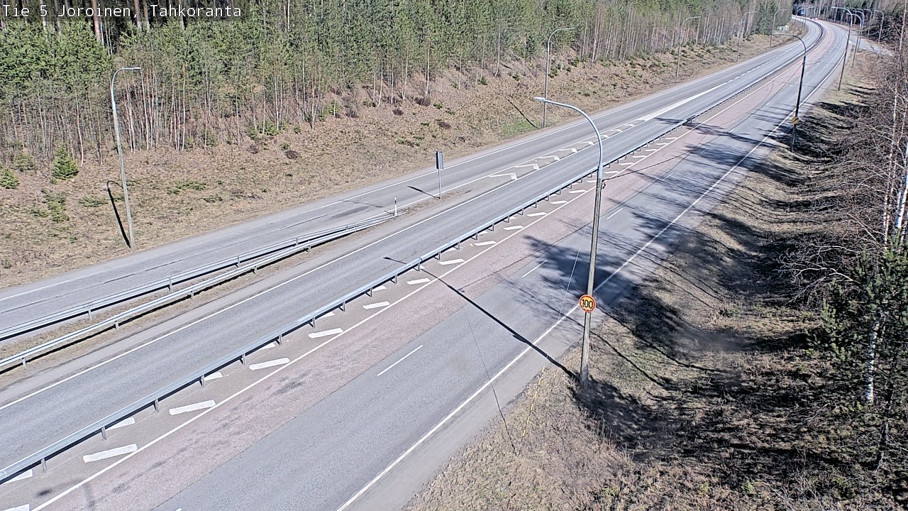 Kelikamerat Kuva Tie 5 Joroinen, Tahkoranta, Joroinen, Pohjois-Savo