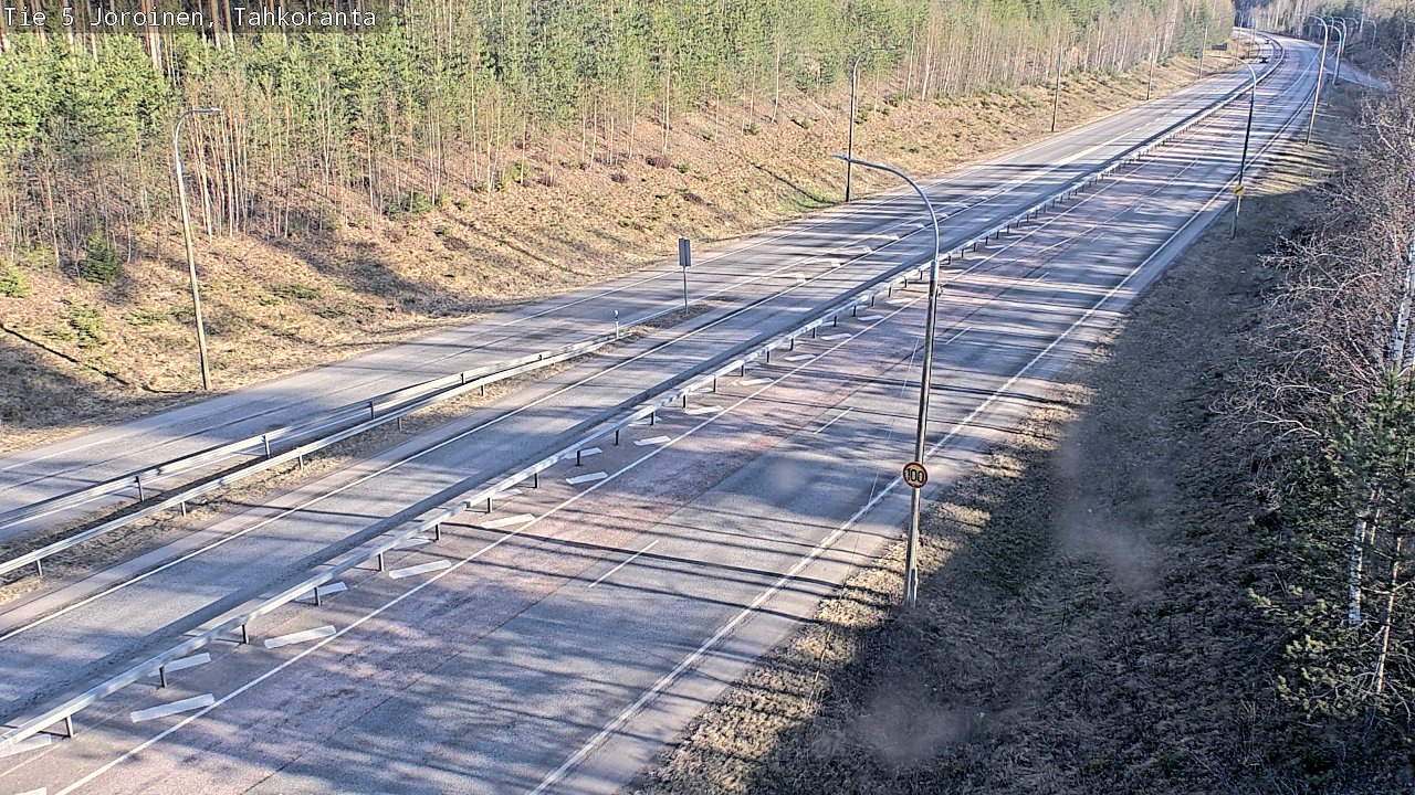 Kelikamerat Kuva Tie 5 Joroinen, Tahkoranta, Joroinen, Pohjois-Savo