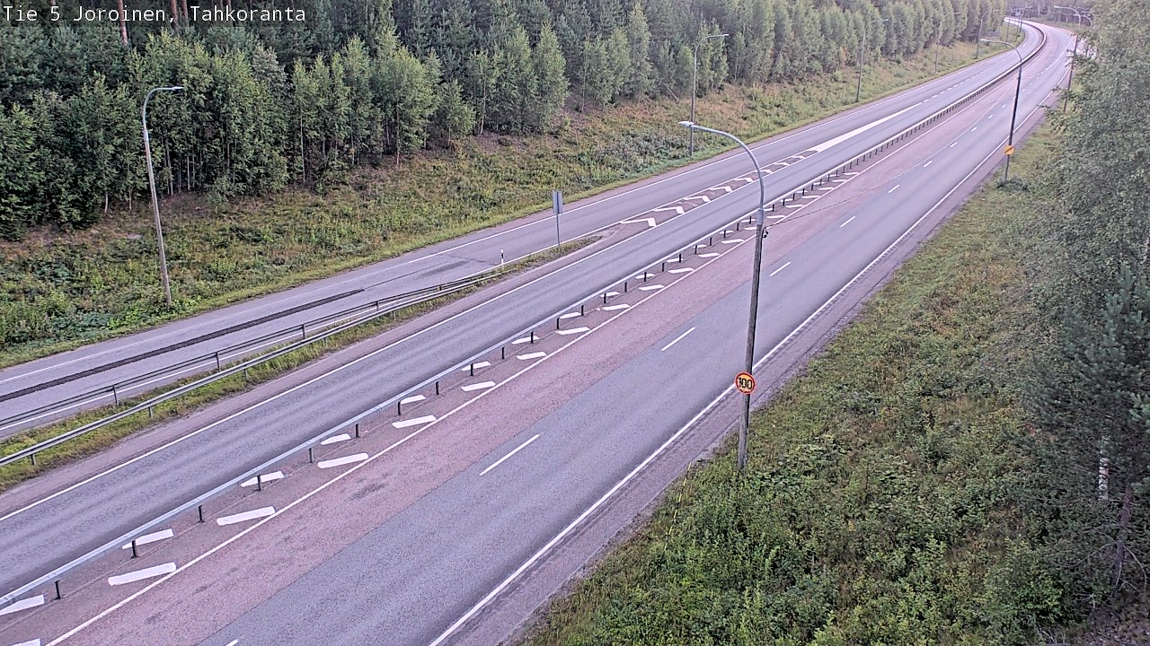 Kelikamerat Kuva Tie 5 Joroinen, Tahkoranta, Joroinen, Pohjois-Savo